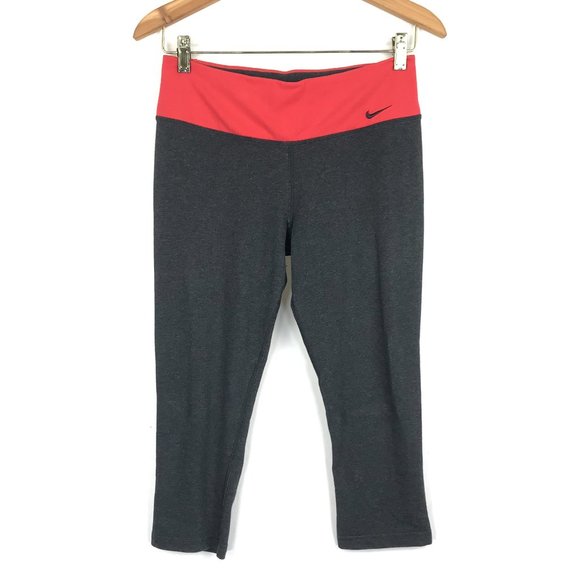 Nike Womens Workout Pants  - Grey Nike Leggings - Picture 1 of 4